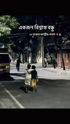 একজন বিশ্বাস্ত বন্ধু, ১০ হাজার আত্মীয়-সমান 🫀🫂 #creatorsearchinsights#foryou #unfrezzmyaccount  #viralvideo #tiktok?bangladesh 