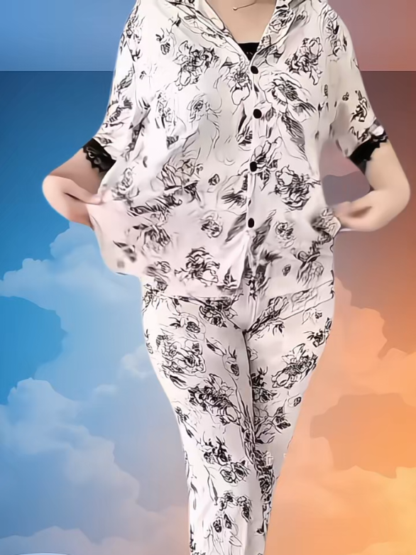 UNINICE COD Set Pakaian Rumah #piyama #fyp 