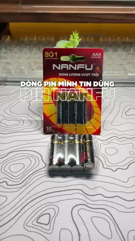 Pin Nanfu: Dòng pin kiềm bền, không bị chảy nước, dung lượng cao cho ae sử dụng trong thời gian dài. #nanfu #pinnanfu #binhthichsetup #LearnOnTikTok 