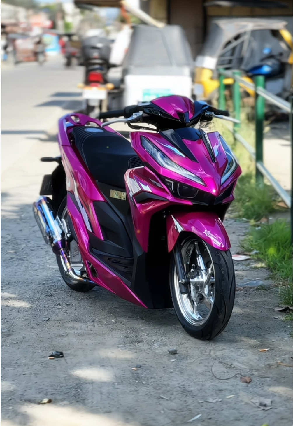 napakaganda mo uno😍💗 #uno #hondaclick #v3 #bomx #indoconcept🇮🇩 