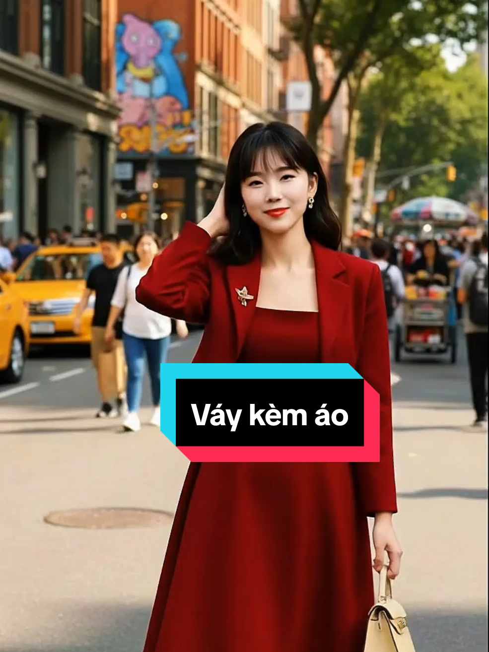 séc váy kèm áo khoác#thoitrangnu #vaykemao #vayxinh #vayxinhmoingay #xuhuong @thời trang nữ bốn mùa @thời trang nữ bốn mùa @thời trang nữ bốn mùa 