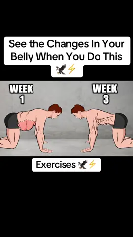 See the Changes In Your Belly When You Do This  🦅⚡️#absworkout #abs #Fitness #sixpack #bellyfatworkout