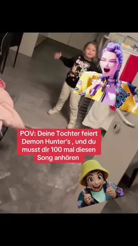 Meine kleine steht total auf Demon Hunter‘s #demonhunters #kpop #musik #singen #kinder #lustig #fyp #golden #tanzen 