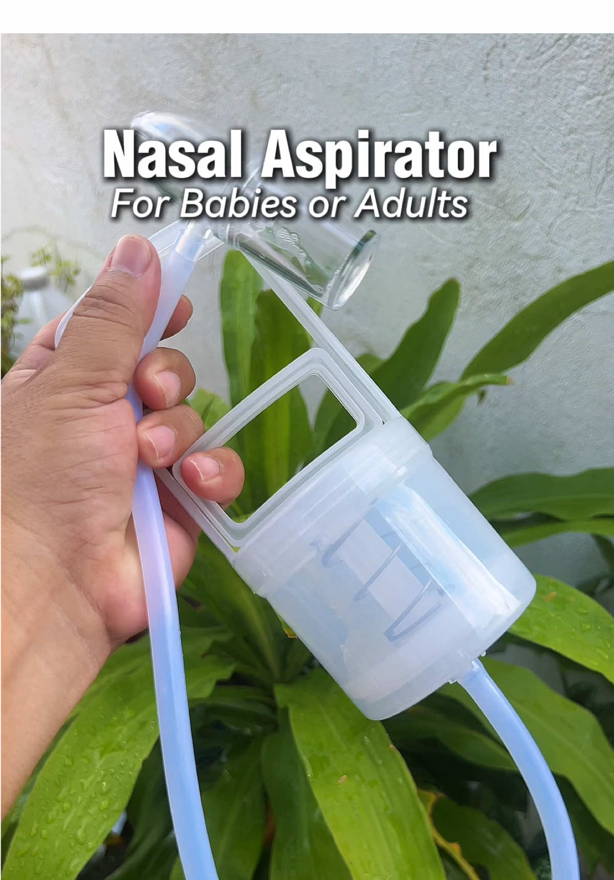 The Nasal Aspirator for Baby and Adults gently removes mucus for easier breathing. Safe, hygienic, and easy to clean — perfect for both babies and family use! 💧✨ #nasalaspirator #babycare #healthessentials #easybreathing 