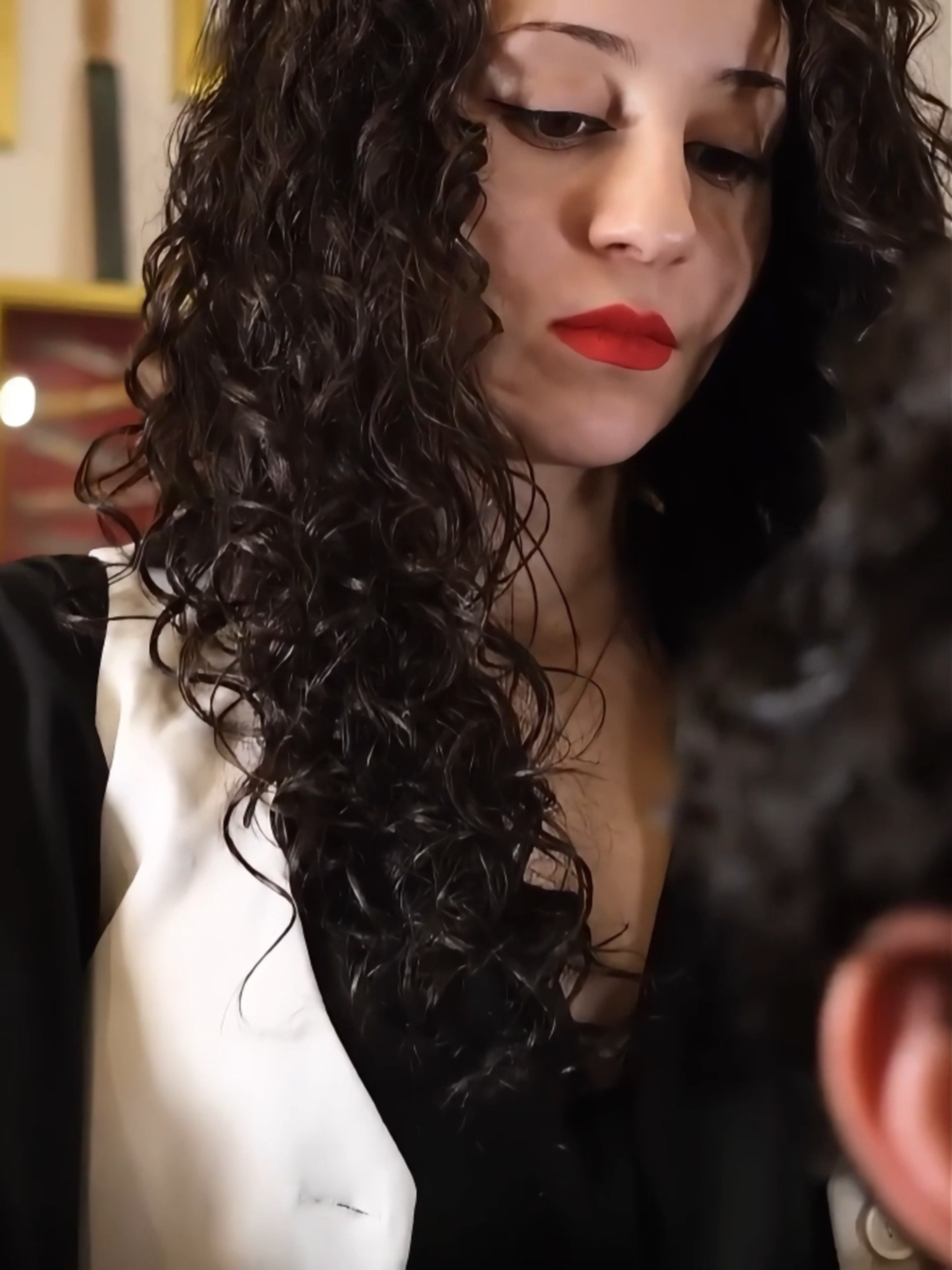 ASMR LADY BARBER ! #ladybarber #hairstyle #haircut #asmr