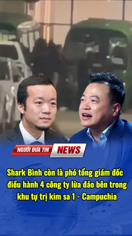 Shark bình còn là phó tổng giám đốc - điều hành 4 công ty lừa đảo bên trong khu tự trị kim sa 1 - campuchia. #vtvcab #vtv #thoisu #tintuc24h #tintuc 
