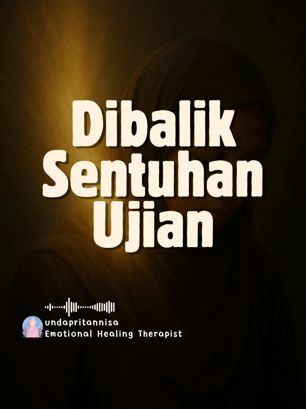 Kadang ujian bukan tanda Allah menjauh, tapi justru caraNya mendekatkan kita.. Setiap luka dan air mata adalah proses lembut dari Allah untuk mencuci hati, hingga yang tersisa hanyalah cinta kepadaNya.. Belajar berserah, bukan menyerah.. Sebab di titik rendah, seringnya kita justru menemukan bahwa Allah adalah satu-satunya sandaran hati yang tak pernah runtuh 🤍 #undapritannisa #refleksijiwa #healingislami #tazkiyatunnafs #hijrahhati 