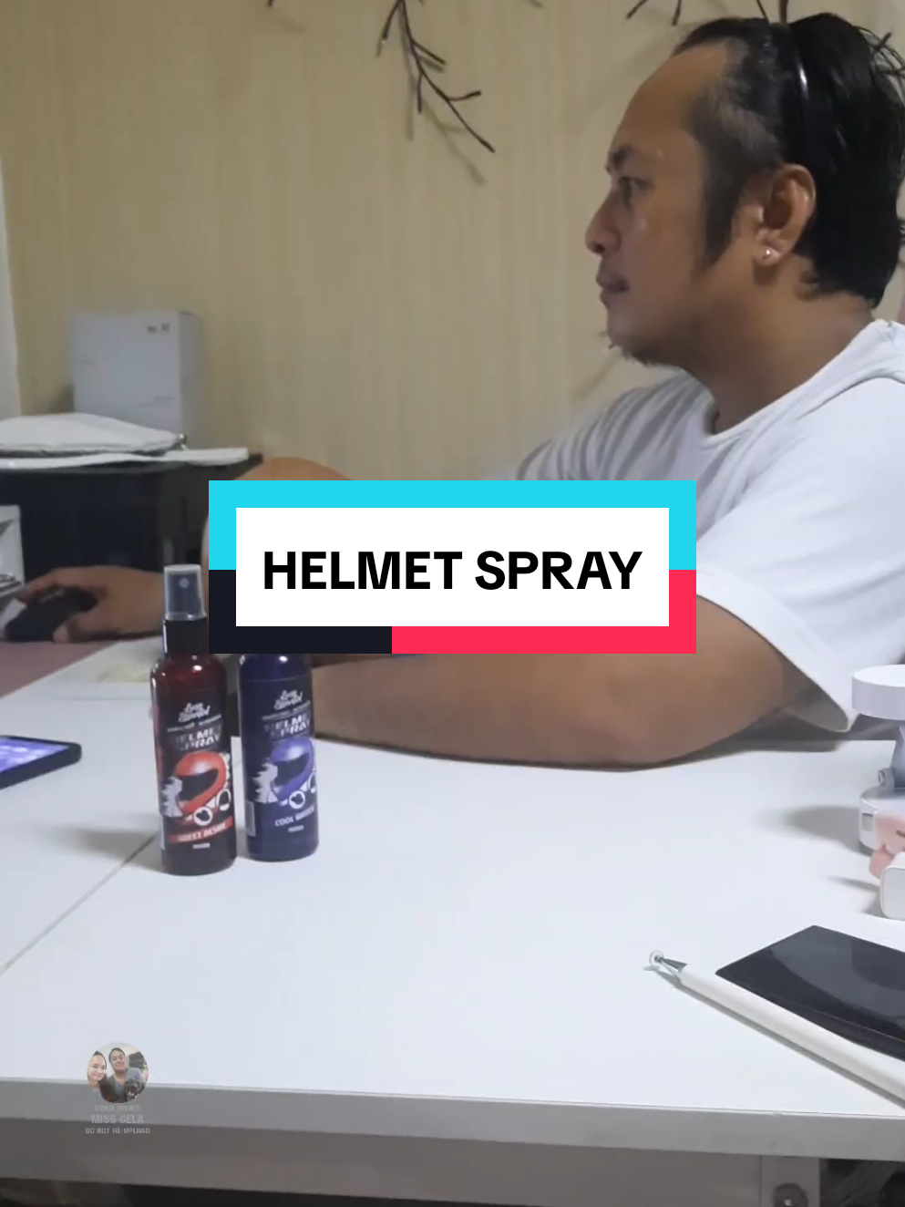 Replying to @ka.5977 yung hubby ko rider, kaya sya na yung pinasagot ko since gamit na gamit nya yung helmet nya at buong araw syang nasa kalsada. #helmetspray #antibacterialspray #helmetdeodorizer #motorcyclehelmet #helmet 