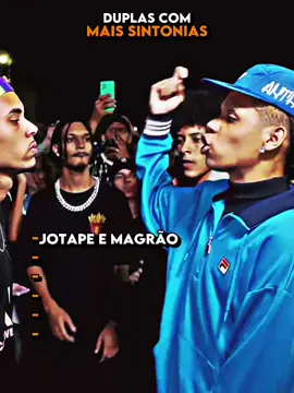 DUPLAS COM MAIS SINTONIAS  #rimas #batalhadaaldeia #batalhaderima #jotapemc #brennuzmc 