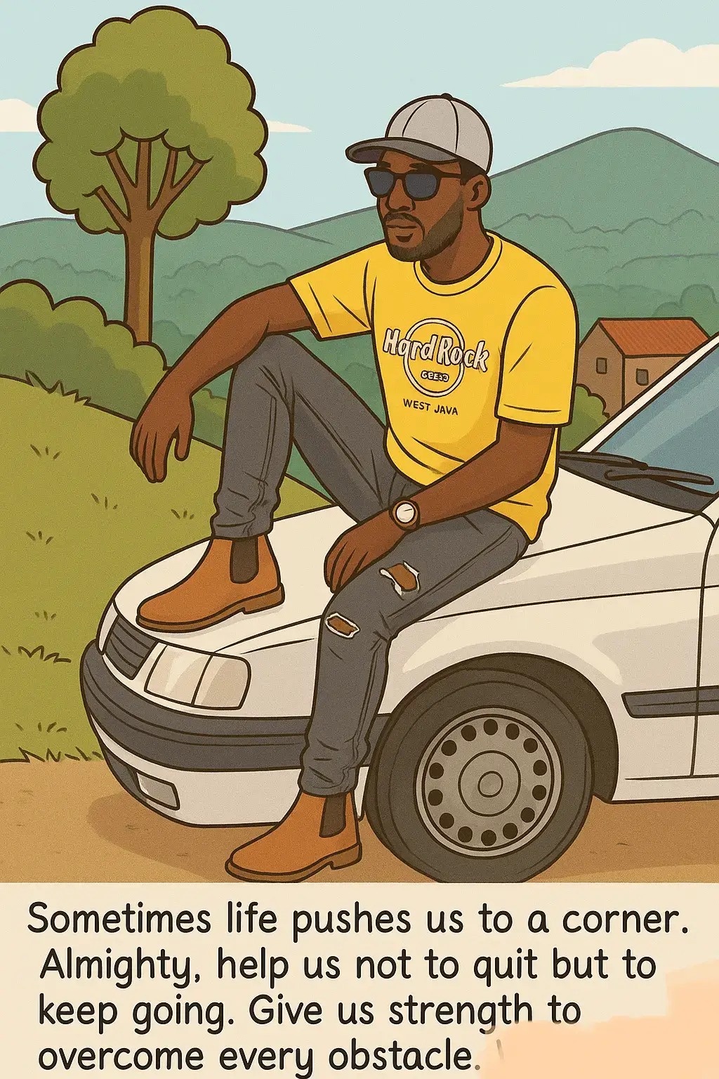 We trust in Your mercy and might.