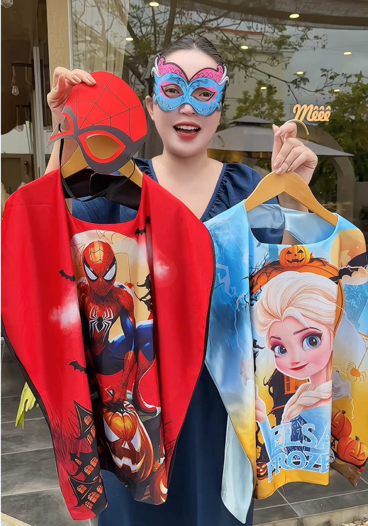 Áo choàng halloween  cho bé #meminmax95 #quanaotreem #halloween #quanaohalloweentreem #aochoanghalloween 