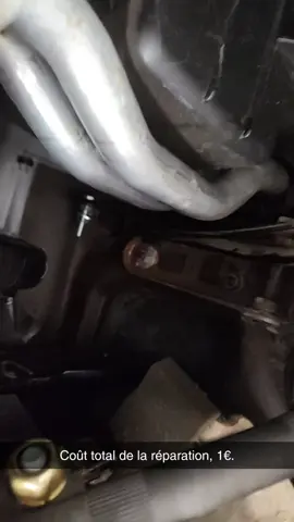 après que le câble ai péter, j'ai réparé comme j'ai pu #peugeot 