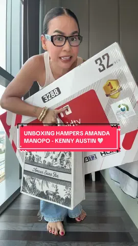 MEVAHHHHH HAMPERSNYA🔥 #MelaneyRicardo  #unboxinghampers  #amandamanopo 