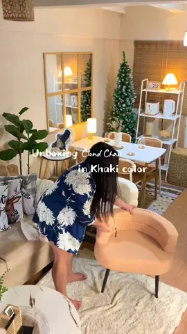 Aesthetic Cloud chair in Khaki color 😍 #cloudchair #accentchair #chair #aesthetic #khaki @GINAFE CAROLINO 