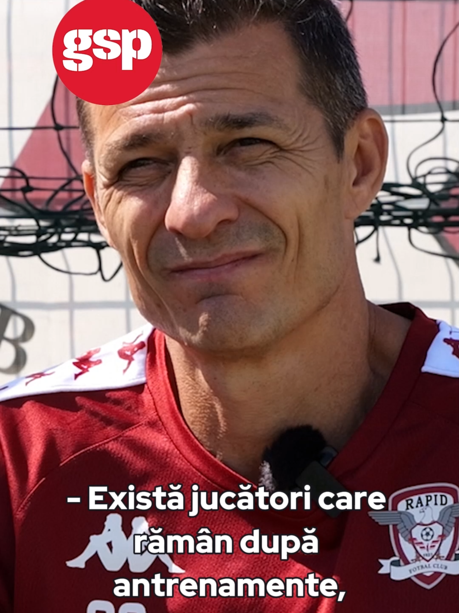 La 4 luni după ce a semnat cu Rapid, Constantin Gâlcă a rămas impresionat de un aspect: „Asta mă bucură foarte mult!” #constantingalca #rapid #superliga