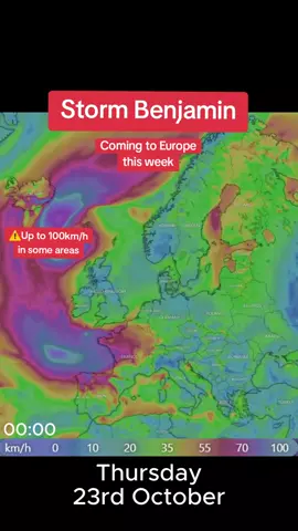 Storm Benjamin is coming to Europe this week. Storm Benjamin was named by Meteo-France. France will be particularly affected by the storm. All questions welcome💙 #storm #stormbenjamin #europe #weather 
