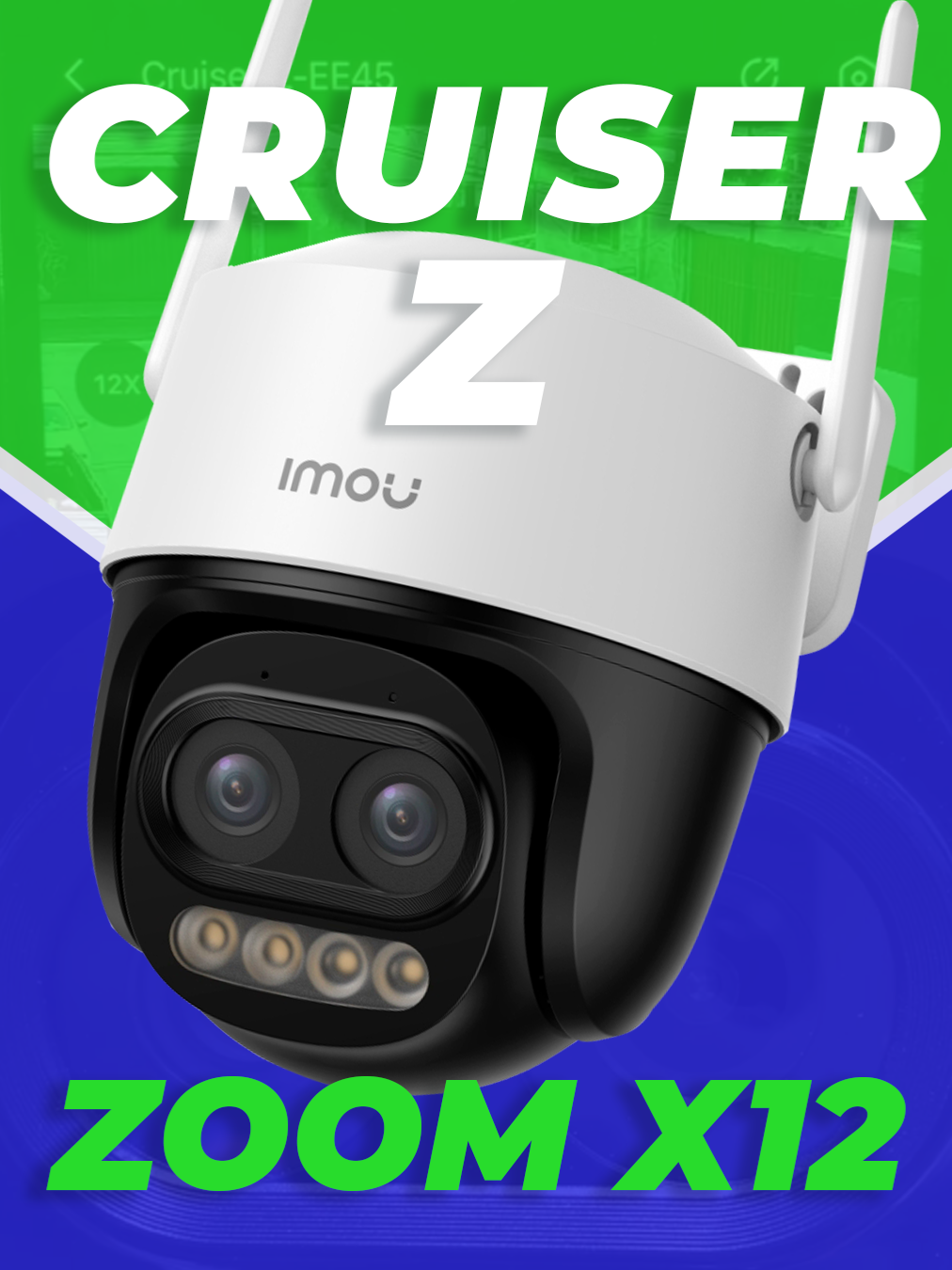 Adquiérela comunicándote al Whatsapp 💚🩵917117300📲#camaradeseguridad #camaraswifi #camara #cruisers #imou #cruiserz