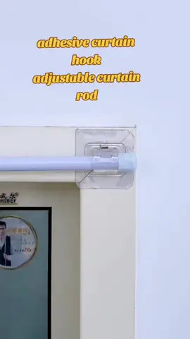 adjustable cutain rod adhesive curtain hook #hooks #curtainrod #TiktokFinds #LIVEIncentiveProgram #LIVEMonetization 