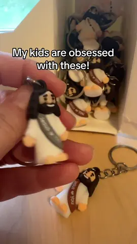 We love these!!! My baby took them to hand them out to friends at school🥰  #minijesus #motherhood #christian 