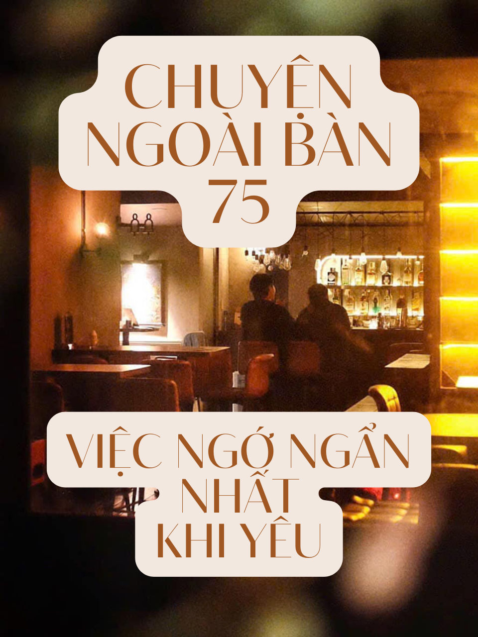 Việc ngớ ngẩn nhất khi yêu #dalat #cocktailbar #elixercocktailbar #trending