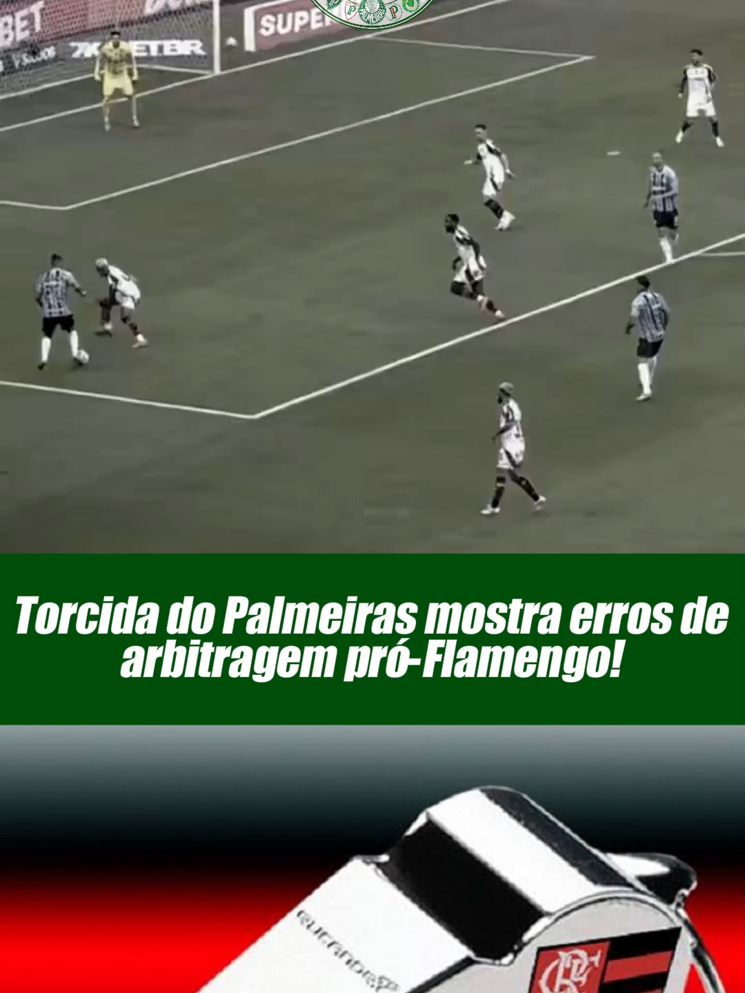 Parece que todo ano é a mesma história… quando o jogo aperta, a ajuda aparece! ⚖️👀 Enquanto uns lutam por mérito, outros contam com o apito amigo. 🤷‍♂️⚽ #palmeiras #futebol #flamengo #futebolbrasileiro