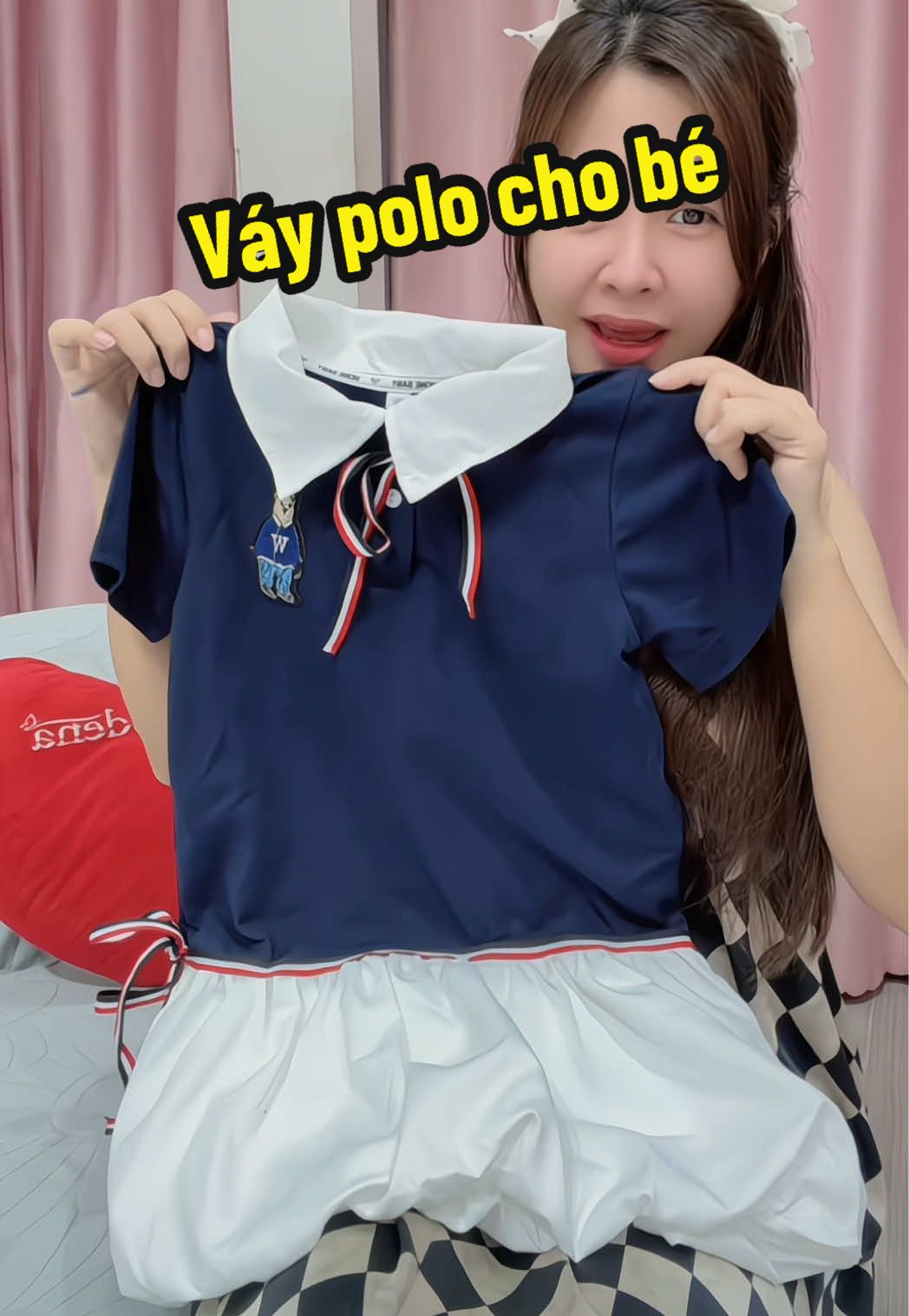 Váy xinh yêu quá luôn #mebimsua #dochobegai #vaychobe #vaychobegai #damchobegai 