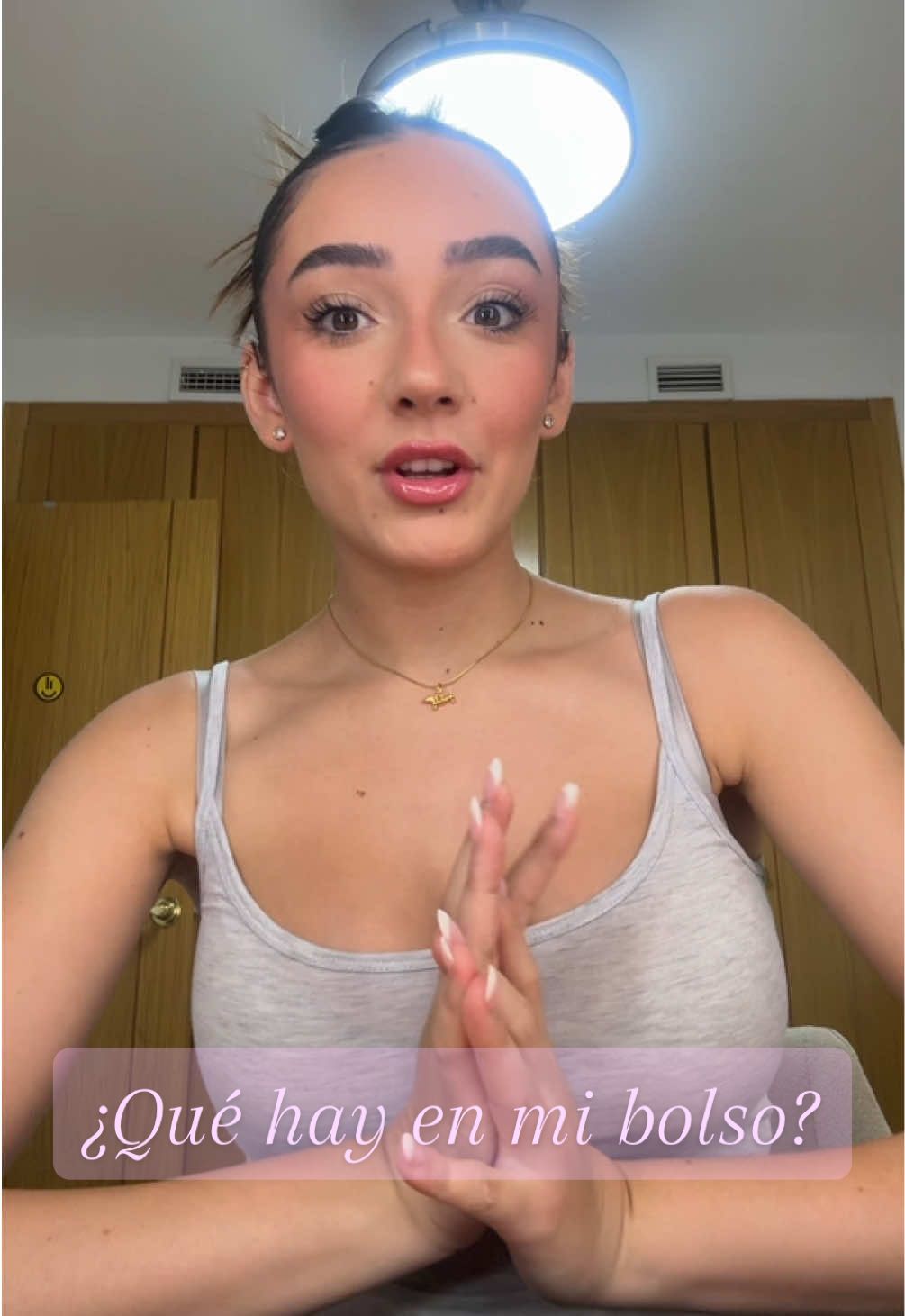 Hoy llevo poquitas cosas🫣