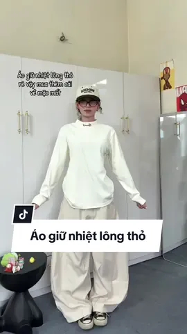 Áo giữ nhiệt lông thỏ siêu rẻ #thodankhoaitay #aogiunhiet #aolongtho 