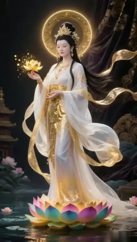 If any sentient being is suffering, upon hearing of Bodhisattva Avalokitesvara, if they sincerely call upon his name, Bodhisattva Avalokitesvara will immediately perceive their voice and they will all be liberated. #guanyin #buddhism #佛教 #观世音 #六字大明咒 #观音 #观音菩萨 