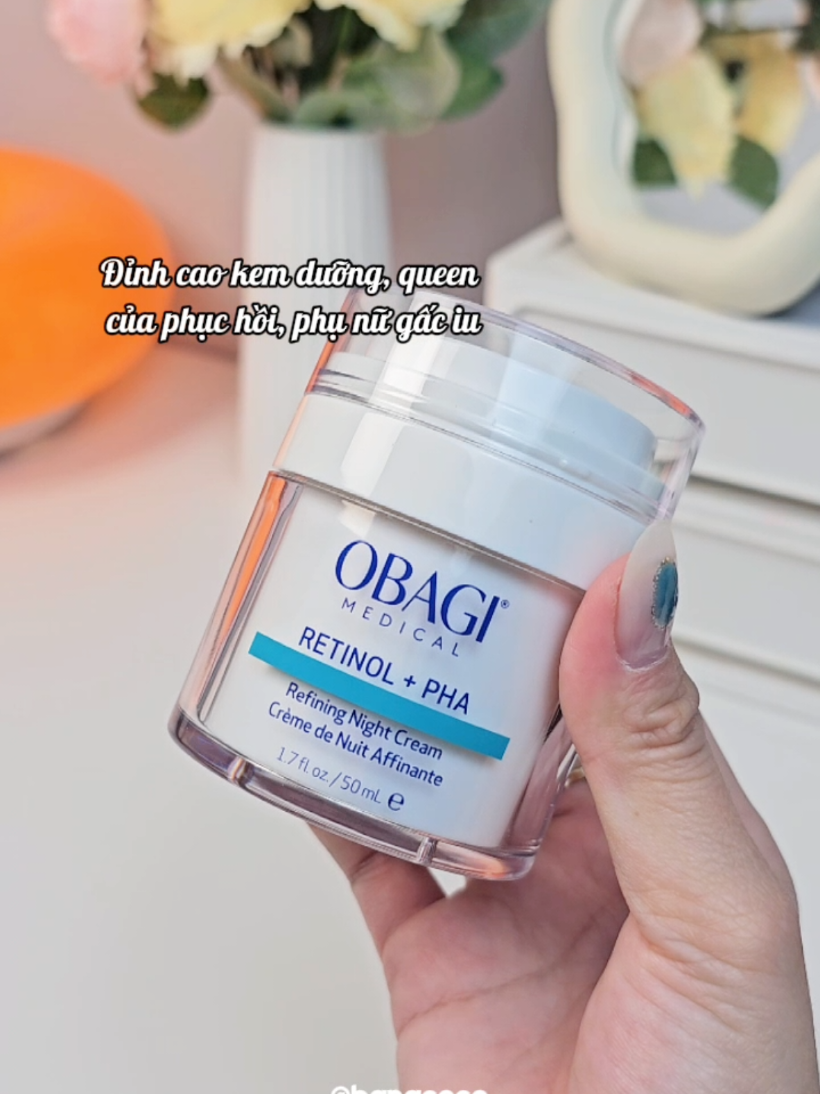 Kem đêm hỗ trợ tái tạo ngăn ngừa lão hóa Obagi  #BeautyTok  #obagi  #chiendichnhasangtao #cuocduanhasangtao #saleluongve 