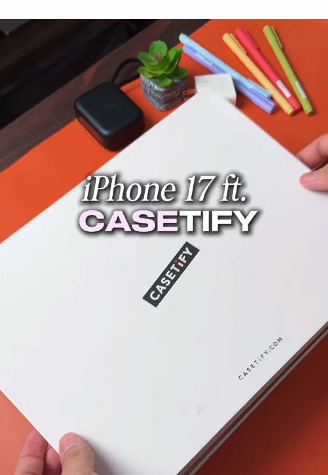 Obsessed with these @CASETiFY iPhone 17 must-haves! Perfect match for my white iPhone 17 👌🏼🤍✨  #casetify #casetifyph #iphone17 #iphonecase #unboxing 