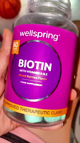 Iba talaga pag Naka biotin. Wellspring biotin for nails, skin, ans hair 💕❤️ #biotin #biotingummies #wellspringph #health #beauty 