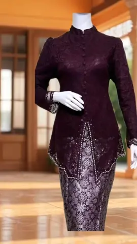 rekomendasi kebaya Nikita polos Matt brokat dengan hiasan payet dan rok songket berkualitas jahitan sangat rapi nyaman dipakai cek kranjang kuning sekarang #fyp #setkebaya #kebayawanita #kebayabrokat 
