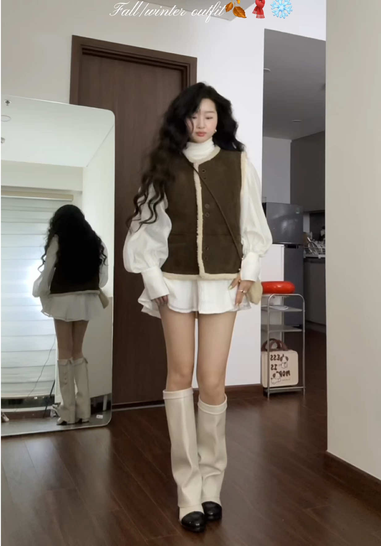 Vào mùa lạnh thật roài các bác ơiiiii @Nghiện order 🌱 #OOTD #winteroutfit #outfitideas #quinneeeee 