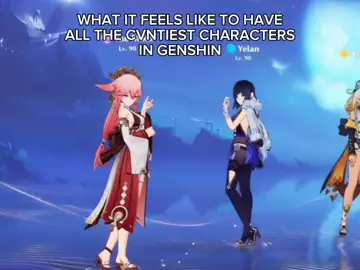 nefer and yelan 😍 #GenshinImpact #genshin #genshinimpactedit #hoyocreators #nefer 