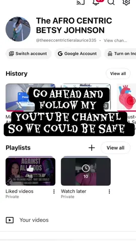 Go ahead and  follow my  YouTube channel  so we could be safe #youtuber #family