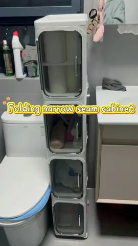 Here is another game changer for those small spaces.  #tiktok #storage #UFORU #narrowcabinet #Outdoorfun 