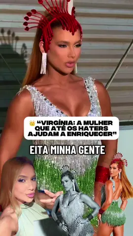 “Difícil odi4r quem brilha mais que você!”👑 “Virgínia: a mulher que até os haters ajudam a enriquecer”