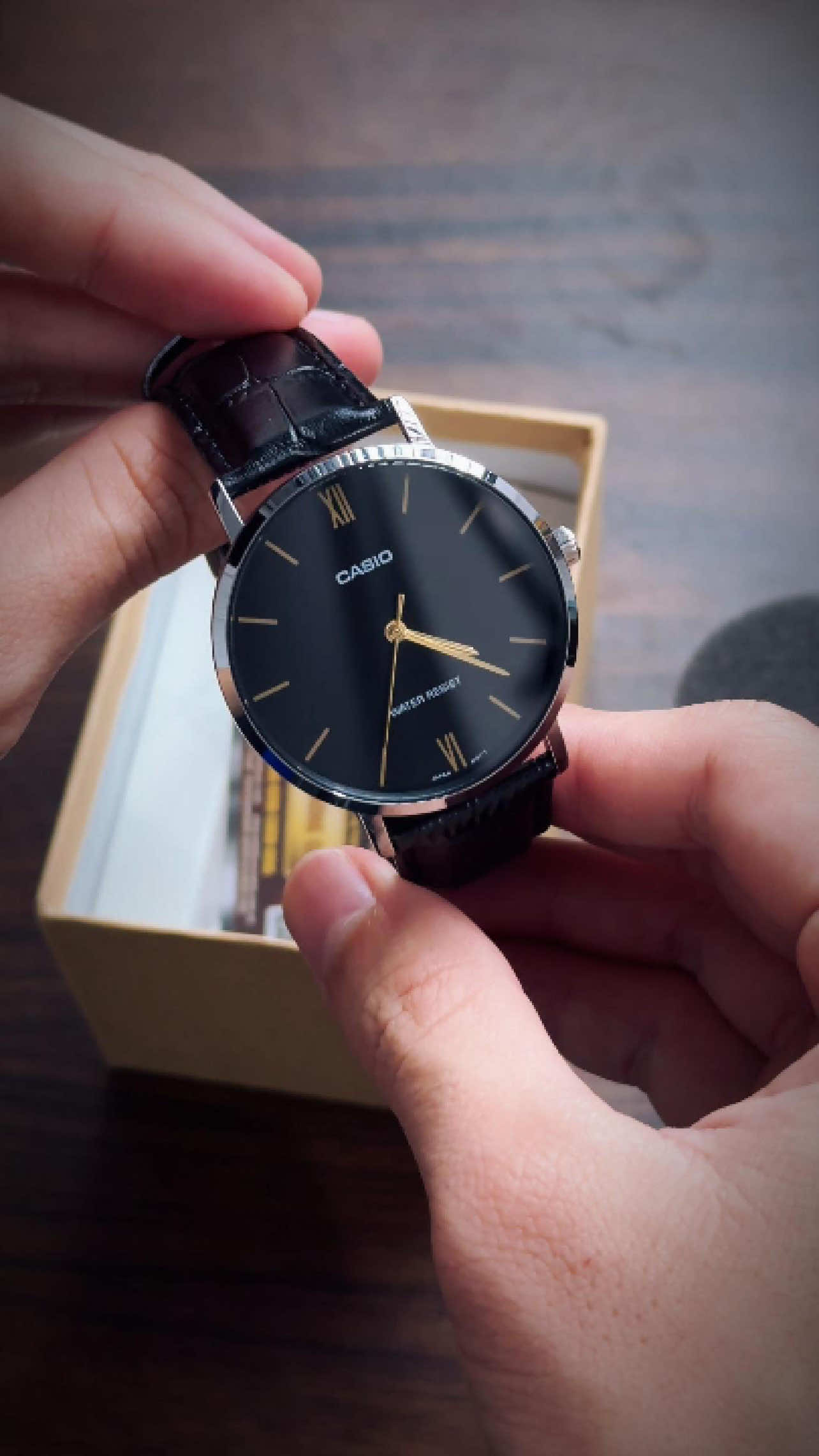 Casio MTP-VT01L-1B #watchstore_official #dongho #donghochinhhang #casio #donghocasio 