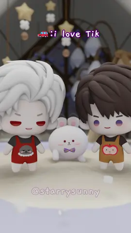 Bunbun in the background like 👁️👁️🐰 I love TIKTOK (bagi voucher plz 🤣) #syluschibi #calebchibi #loveanddeepspacechibi #LoveandDeepspace #lads 