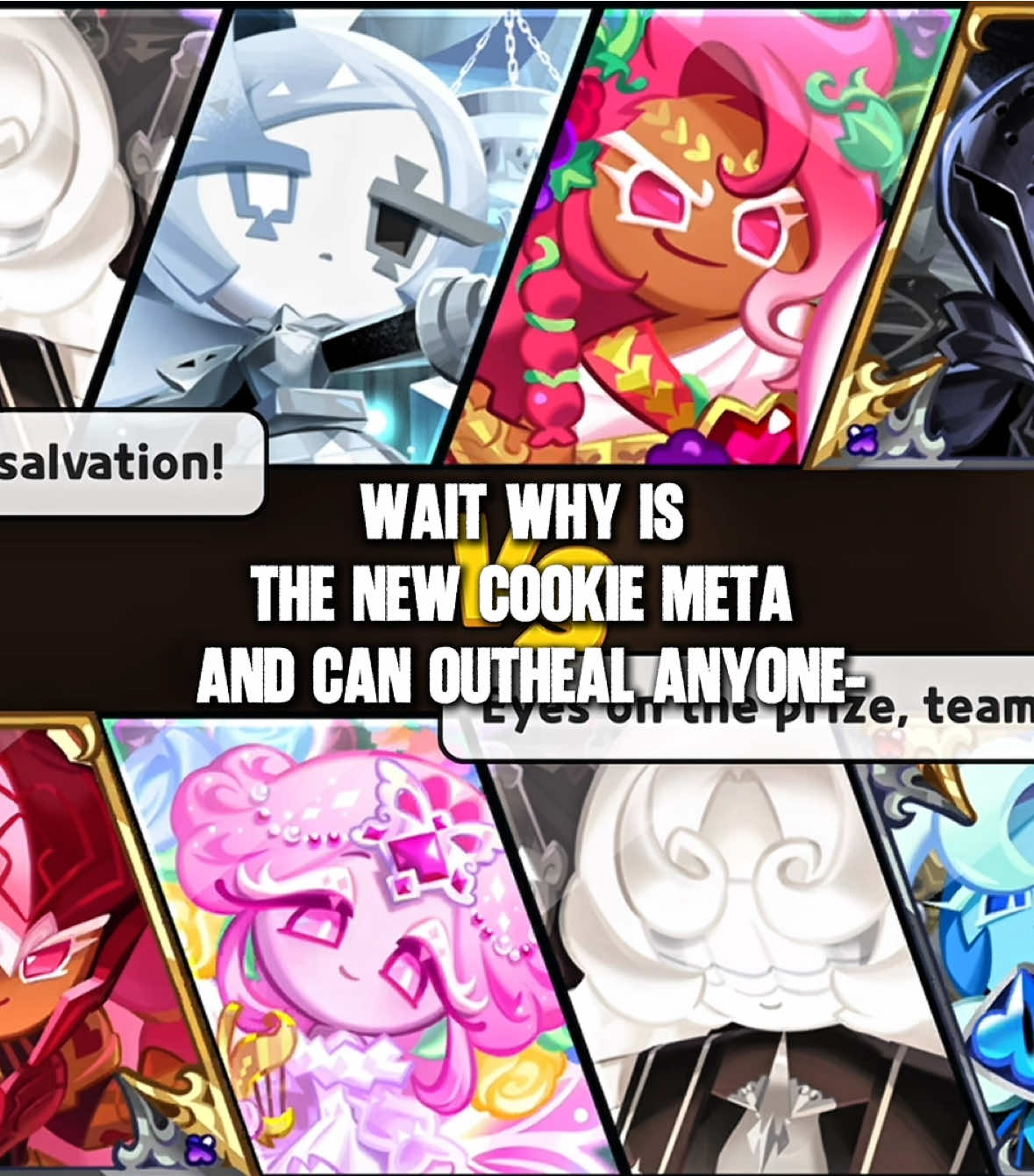 Edited- THIS IS A JOKE POST DONT TAKE IT SERIOUSLY. She’s the most known- #cookierunkingdom #fyp #silentsaltcookie #whitelilycookie #eternalsugarcookie 