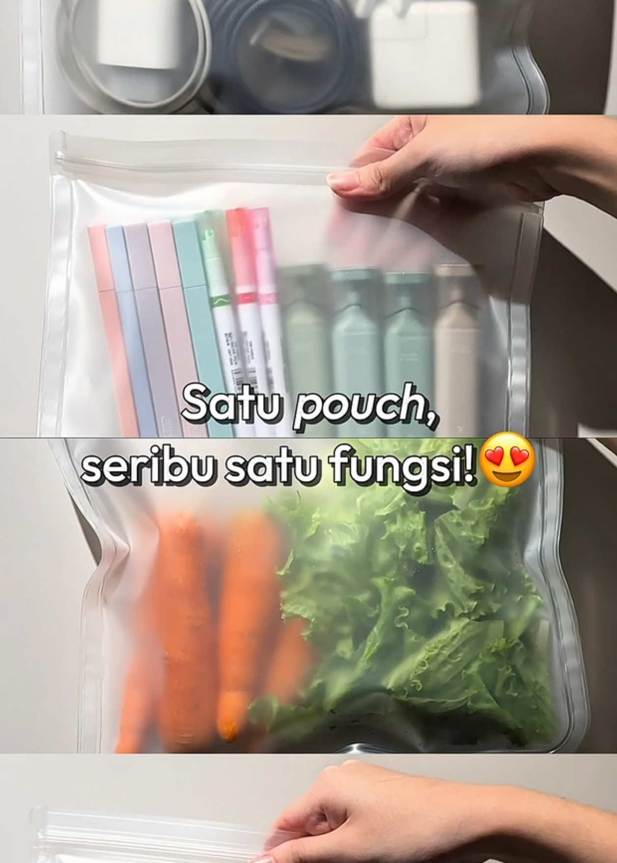 ✨ATARU Set 2 Pcs Pouch Multifungsi✨ ini bisa untuk simpan segala hal dan anti bocor, lho!  🛒Checkout pouch silikonya di link bio no.170 ya🧡💙 #ruparupa #OmniChannel #PouchSiliconeZiplock #PouchSilikonAntiTumpah #KantongPenyimpananSerbaguna