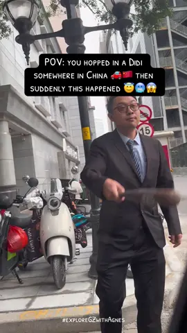 One of my scariest experiences while taking a Didi in China 🥶🙏 . Too stunned to get out, too scared to ask 😇 . Thankfully, we made it safely . #china #guangzhou #fyp #didi #viral 