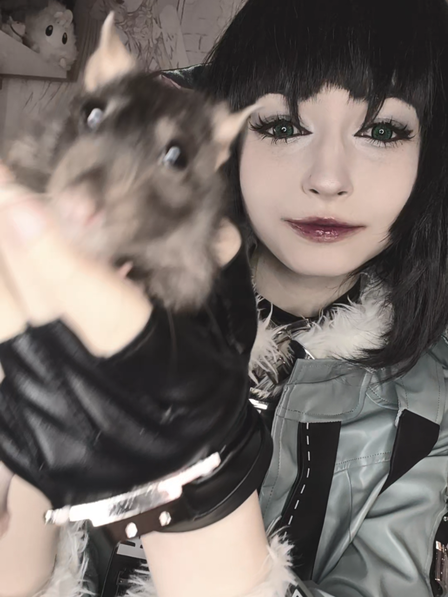 cinnamon is this ratties name #janedoecosplay #cosplay #zenlesszonezerocosplay #janedoezzz #janedoe 