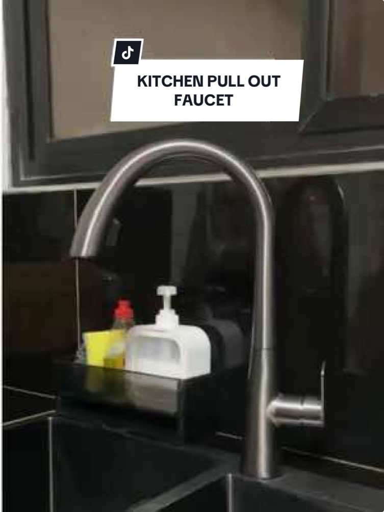 Simple yet so elegant. High Quality Kitchen Faucet. ✨ #faucet #pulloutfaucet #kitchenfaucet #kitchenfinds #kitcheninspo 