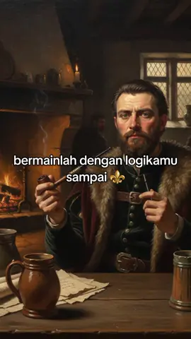 bermainlah dengan logikamu,sampai engkau tahu ⚜️ #filsafat #quotes #logic #philosophy #filosofia 