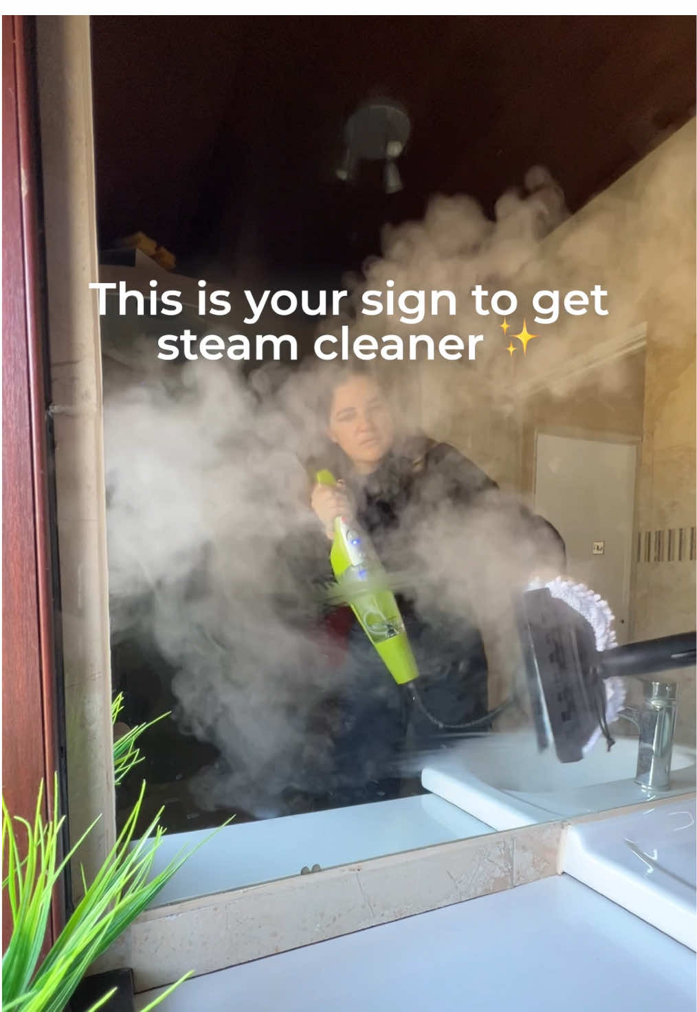 Your sign to ditch the chemicals and go steam! 💨  The H20 HD 5-in-1 Steam Cleaner uses the power of pure steam to deep clean, sanitise, and refresh every surface in your home - no harsh cleaners needed. ✅ Get yours today at the link in bio and see why everyone's switching to steam! #SteamCleaning #bathroomcleaning #steamcleaner #homecleaning 