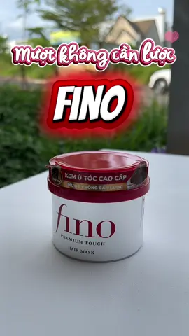 Kem ủ tóc Fino siêu siêu mượt #xuhuong #trending #kemutoc #muotkhongcanluoc  @Táo happy happy  @Táo happy happy 