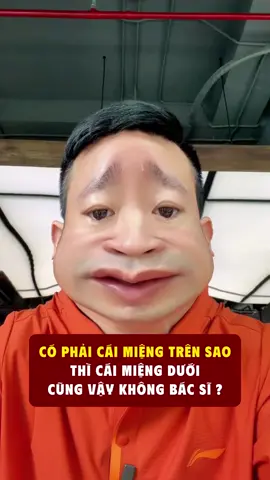 Có phải cái miệng trên sao thì  “miệng dưới” cũng như vậy không? #bacsytuanduong #thammytuanduong #thammy #lamdep 