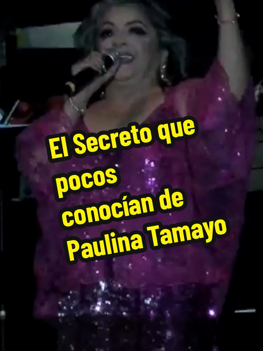 #PaulinaTamayo Este es en secreto que pocos conocían de Paulina Tamaño 